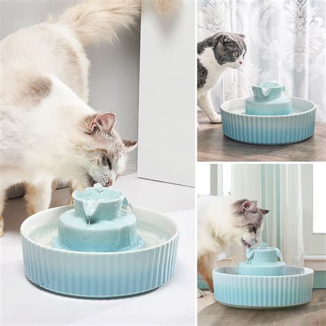 Cat water fountain walmart - Cat Water Fountain, 74oz/2.2L Automatic Pet Water Fountain for Cats and Dogs, 2 Flow Modes,Circulating Filtration System, Easy-to-See Water Level, with 3 Filter Replacements Add Now $16.99